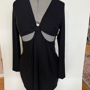 Sexy and confident Wild Fable black, sparkly dress, XL